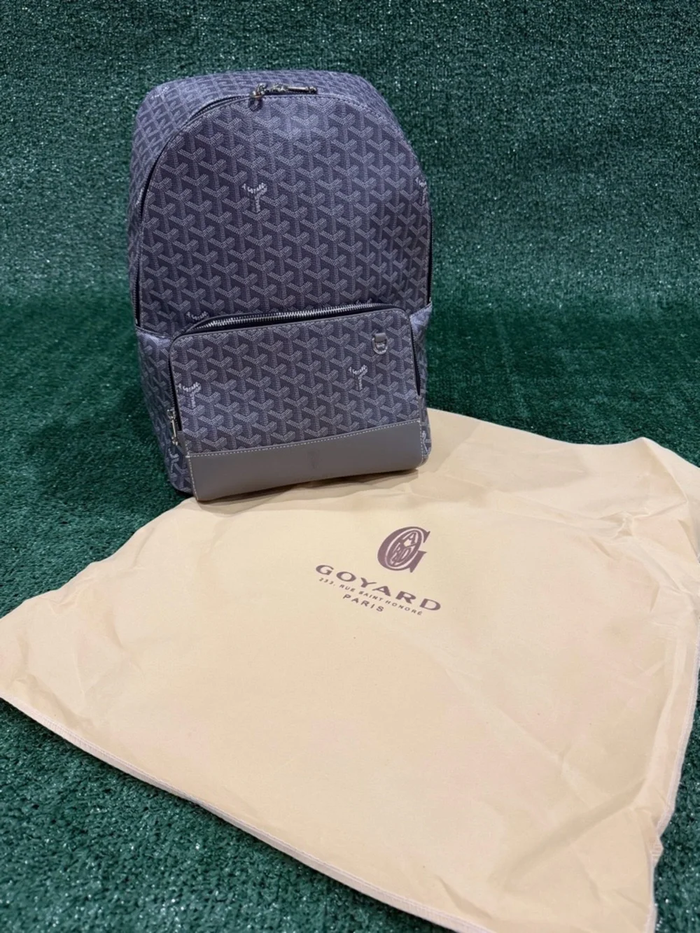 Goyard Dark Grey Backpack - Picture 5 of 5